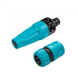 LANZA RIEGO + CONECTADOR MANGUERA 3/4"