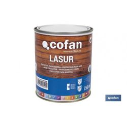 LASUR PROTECTOR AL AGUA PARA MADERA MATE TECA 4 L