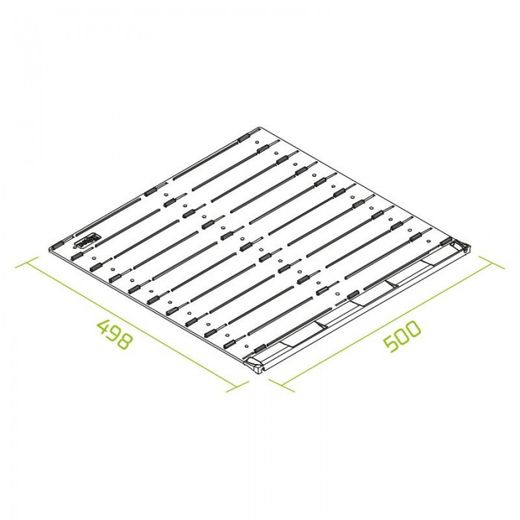 LATERAL UNIVERSAL MONTAJE 500X498 MM