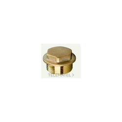 *LATON TAPON MACHO REBORDE 1 1/ 4"