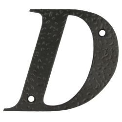 Amig 17559 | letras | 4'' - 100 mm | acero | negro