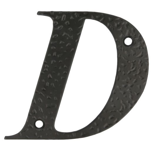 Amig 17559 | letras | 4'' - 100 mm | acero | negro