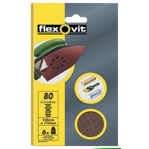 LIJA TRIANGULAR ESP.VEL.105X175 GR.80