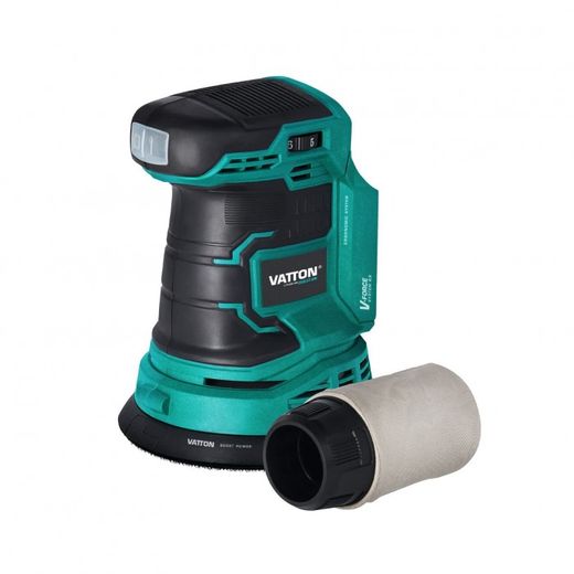 LIJADORA EXCENTRICA 125MMVATTON 20VS/BAT