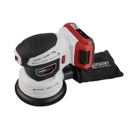LIJADORA EX.WORGRIP 125MM 20V 1 BAT 2 AH