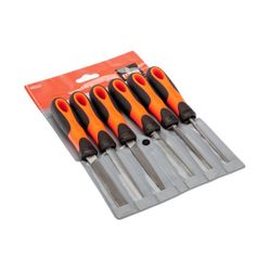 LIMA JUEGO 6 LIMAS MEC 04" FINA CON MANGO