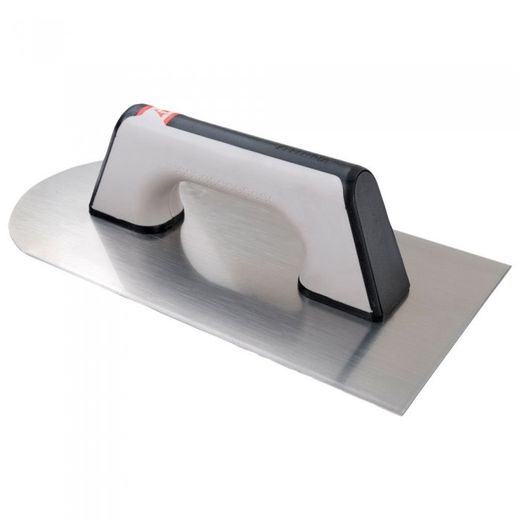 LLANA REDONDA DE ACERO CON MANGO BIMATERIAL 300X150 MM / 5863BIM