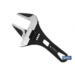LLAVE AJUSTABLE GRAN APERTURA 8" CORTA
