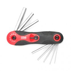 LLAVE ALLEN STEIN NAVAJA CR-V. 8PC.