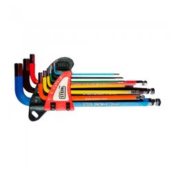 LLAVE ALLEN STEIN P/B.COL. CR-V.9P.LARGA