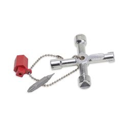 LLAVE CABINAS AGUA, GAS, ELECTRICIDAD