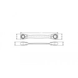 LLAVE CARRACA, 16/17-18/19 MM 60051619RX