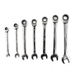 LLAVE COMBINADA STEIN CARRACA 7 PC.ARTI.