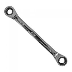 LLAVE CON TRINQUETE 14X15MM ACABADO BRILLANTE