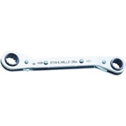 LLAVE DE CARRACA POLIGONAL 26 A 1/4 X 5/16