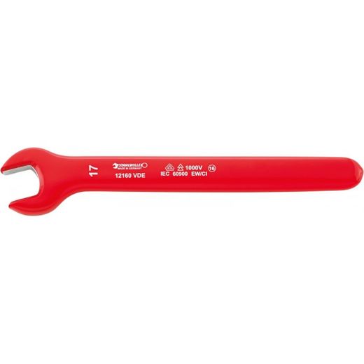 LLAVE DE UNA SOLA BOCA, VDE 12160 VDE - 22