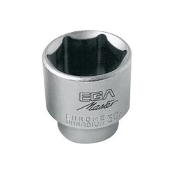 LLAVE DE VASO 1/2" - 1/2" (6 CANTOS)