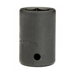 LLAVE DE VASO DE IMPACTO 1/2" - 17 MM (6 CANTOS)