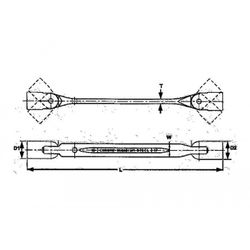 LLAVE DOBLE BOCA ARTICULADAS 8X9 650809