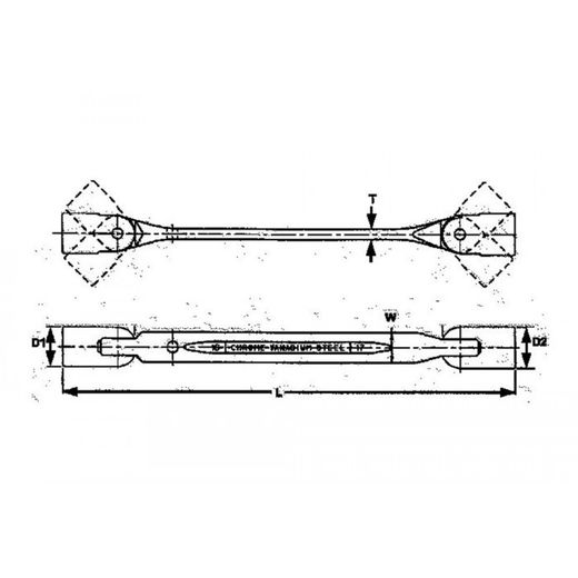 LLAVE DOBLE BOCA ARTICULADAS 8X9 650809
