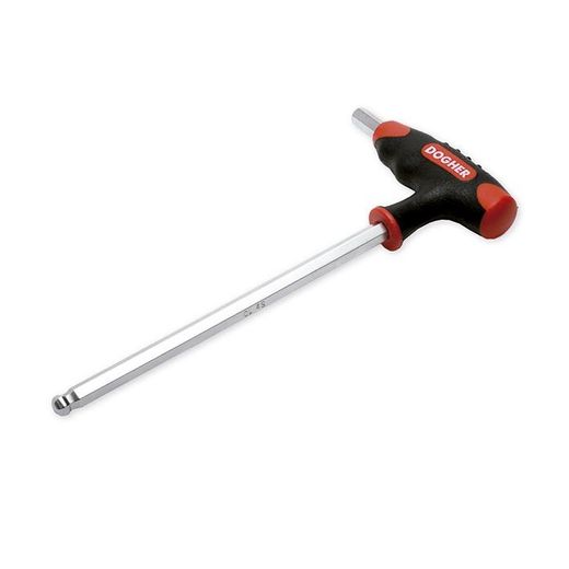 LLAVE EN T HEXAGONAL REDONDA 5X140MM