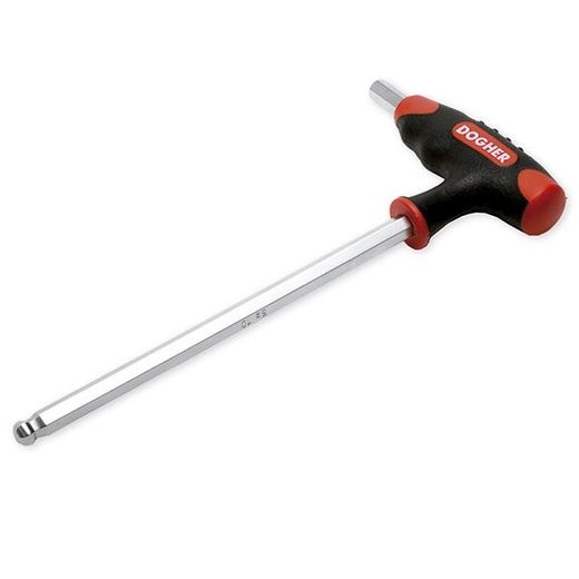 LLAVE EN T HEXAGONAL REDONDA 8x175MM