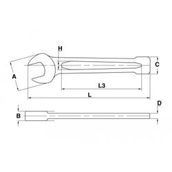 LLAVE FIJA DE GOLPE 50 902050