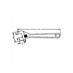 LLAVE INGLESA/AJUSTABLE 12" 4005