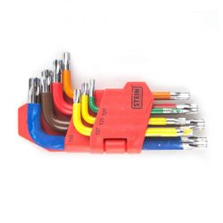 LLAVE TORX STEIN CR-V.C/AG.COL.7P.CORTA