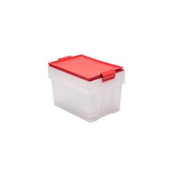 LOTE 3 CAJAS MULTIUSOS NEW 35L /ROJO