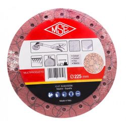 LOTE 6 DISCOS OXY - MULTIPERFORADOS. GRANO 80 OXYDF22580