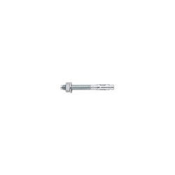 (M10X90 D.10) ANCLAJE MACHO PARA CARGAS ALTAS EJE CINCADO. CLIP CINCADO (100U)