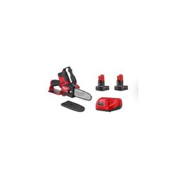 M12FHS-602X SIERRA DE PODA M12 FUEL HATCHET BARRA 15CM (6") CON 2 BAT. Y CARGADOR