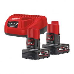 M12NRG-402 KIT 2 BATERIAS NRG 2X4AH M12