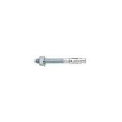 (M12X110 D.12) ANCLAJE MACHO PARA CARGAS ALTAS EJE CINCADO. CLIP CINCADO.(100U)
