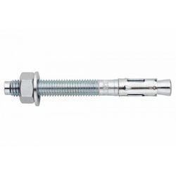 (M24X180 D.24) ANCLAJE MACHO PARA CARGAS ALTAS EJE CINCADO. CLIP CINCADO.(100U)