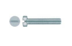 (M3X25) TORNILLO DIN-84 CAB.CILINDRICO RANURA  (100U)