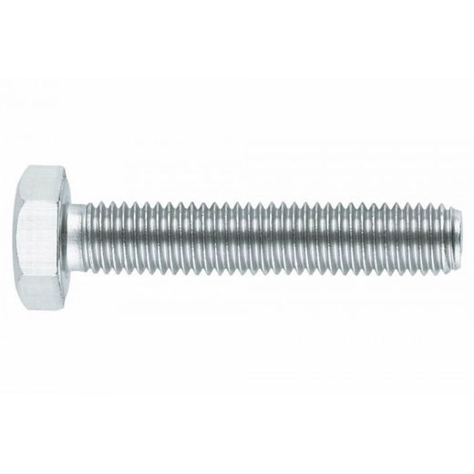 (M8X100) TORNILLO ROSCA METRICA CON CABEZA HEXAGONAL 8.8. ROSCA COMPLETA(100U)
