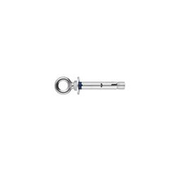 (M8X60 D.10)ANCLAJE CAMISA ANTIGIRO CON ARGOLLA FORJADA INOXIDABLE CH-AF A2 (100U)