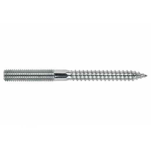 (M8X60) ESPARRAGO DE DOBLE ROSCA CINCADO. TX(100U)