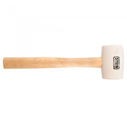 MACETA GOMA STEIN BLANCA 450 GR. 65 MM.
