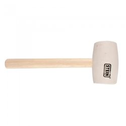 MACETA GOMA STEIN BLANCA 700 GR. 75 MM.