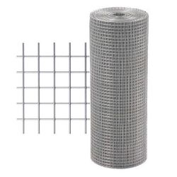 MALLA ELECTROSOLDADA GALVANIZADA 12X12MM 1.4MM 100CM (ROLLO 5 MTS)