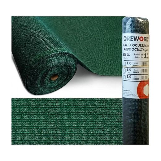 MALLA OCULTACION OREWORK 95% 100CM (MTS)