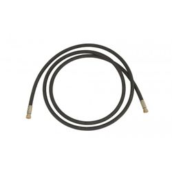 MANGUERA DOBLE TRENZA ACERO ROSCA H-H 1/4 GAS 20 M