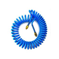 MANGUERA ESPIRAL POLIURETANO AZUL