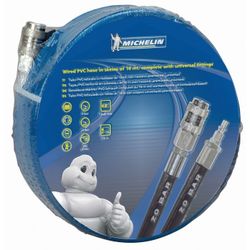 MANGUERA PVC 20 MT. CON ACOPLES UNIVERSALES. D.8X12MM. 20 BAR.