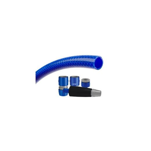 MANGUERA REFORZ. 5/8 (ROLLO 10 M.) EQUIPADO AZUL