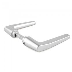 MANILLA ALUMINIO 110MM. CUADRADA 6MM.PLATA