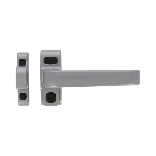 Amig 19513 | manilla aluminio para ventana gamma | 122 x 70 mm | aluminio | plata - derecha